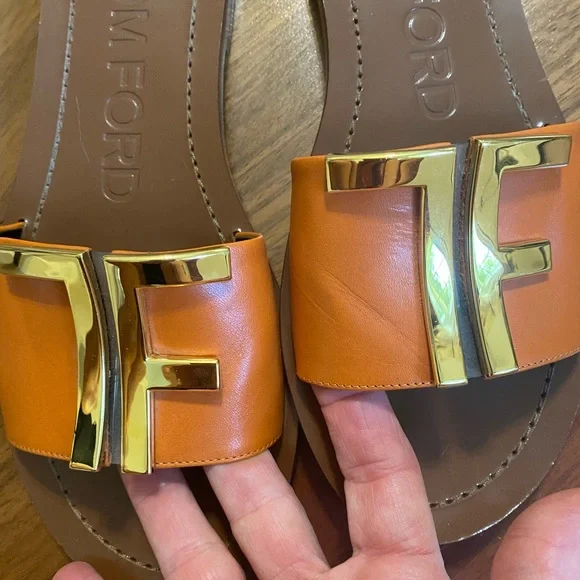 Tom Ford flat Slide Sandals - Picture 3 of 14